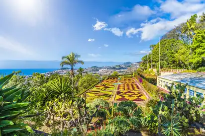 Botanischer Garten in Funchal - Hauptstadt von Madeira