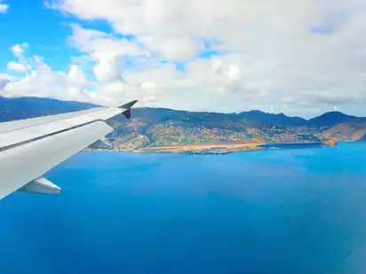 Flughafen von Madeira, Portugal